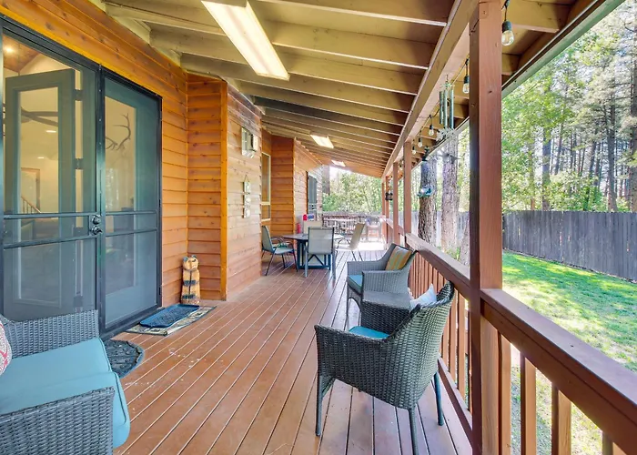 Holiday home Near Woodland Park: W/ Serene Deck! Pinetop-Lakeside